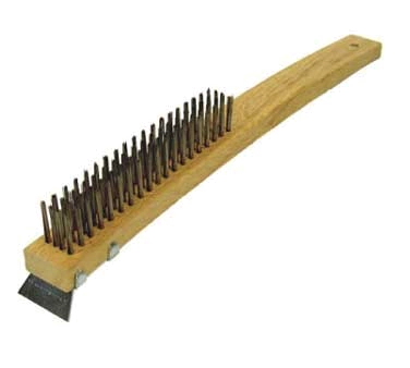 Magnum ** Wire Brush Heavy Duty Wood Handle 20_