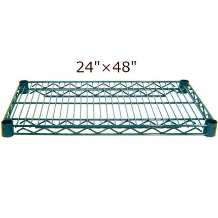 Magnum ** WIRE SHELVING Ð 24_ X 48_ Ð VALUE GREEN EPOXY,Each