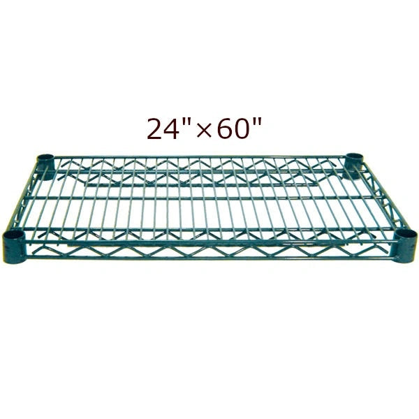 Magnum ** WIRE SHELVING Ð 24_ X 60_ Ð VALUE GREEN EPOXY