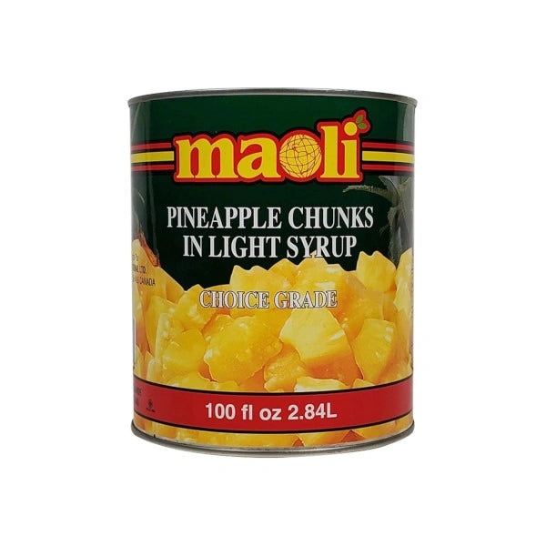 Maoli ** Pineapple Chunks In Light Syrup, 2.84L Ð Per CAN