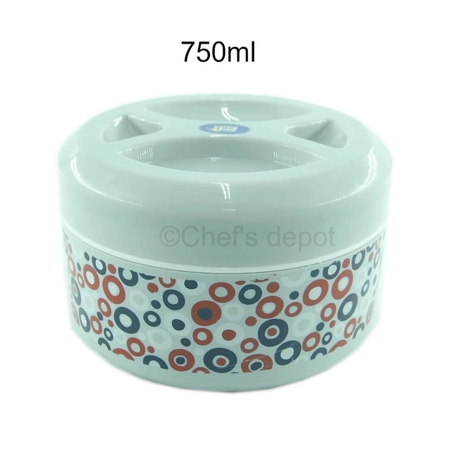 Rego  **  750ml Round Insulated Lunch Box, Each