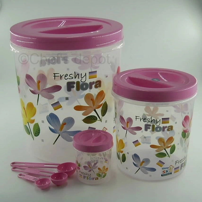 Rego  ** Plastic Storage Container w/Lid, (0.35L, 3.35L,11L)
