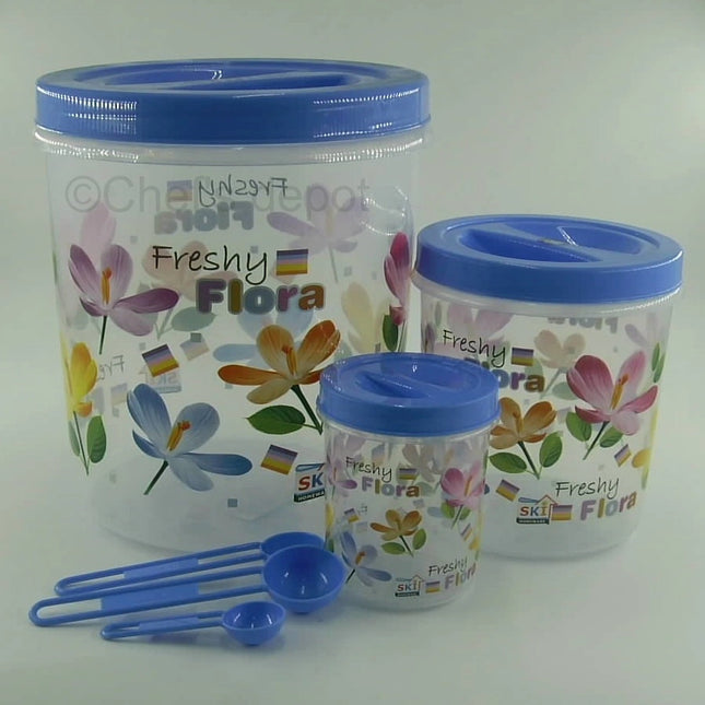 Rego  ** Plastic Storage Container w/Lid, (0.55L, 2.2L,7.5L)