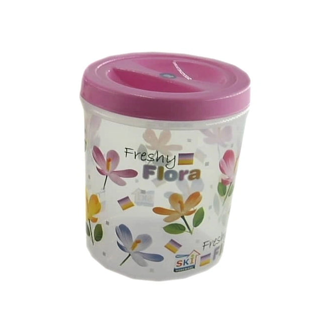 Rego  **  Plastic Storage Container  w/Lid, 5 L