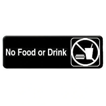 Royal Industries ** ÒNo Food or DrinkÓ signage, Each