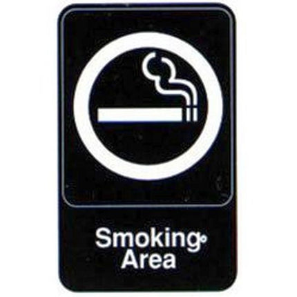 Royal Industries ** ÒSmoking AreaÓ, Signage, 6_x9_, Each