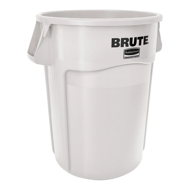 RubberMaid ** Brute Non-Branded Container Without Lid, Capacity 44G, White