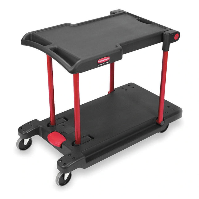 RubberMaid ** Flat Shelf Utility Cart, Cap. 400 lb