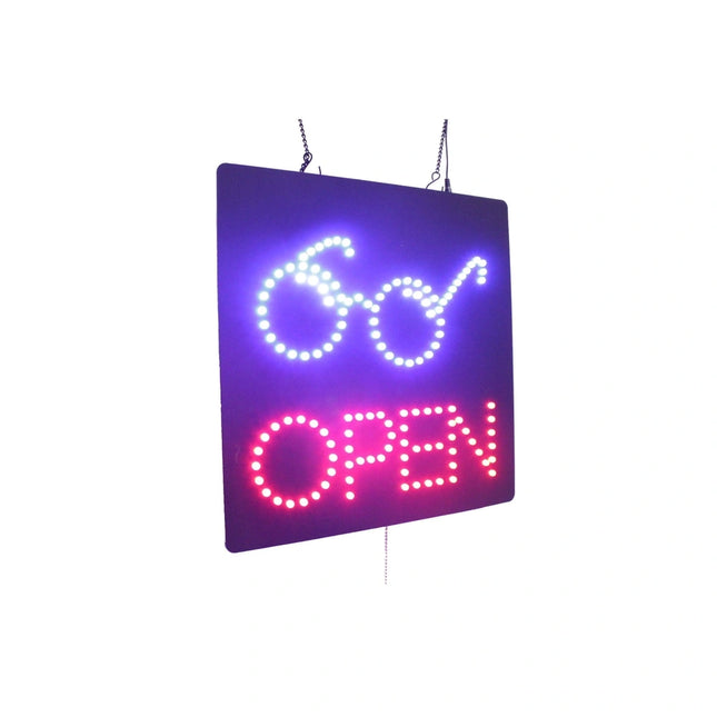 Topking ** LED Sign 16_ x 16_ x 1_ Ð ÒOptic OpenÓ, Each