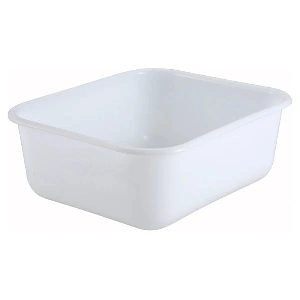 Winco ** Mini Bus Bin 14-3/4_x 12-1/2_x 5-3/8_ White, Each