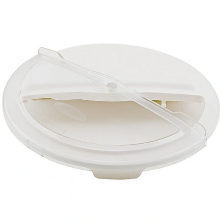 Winco  **  Rotating Lid for White Container, 20gln, NSF