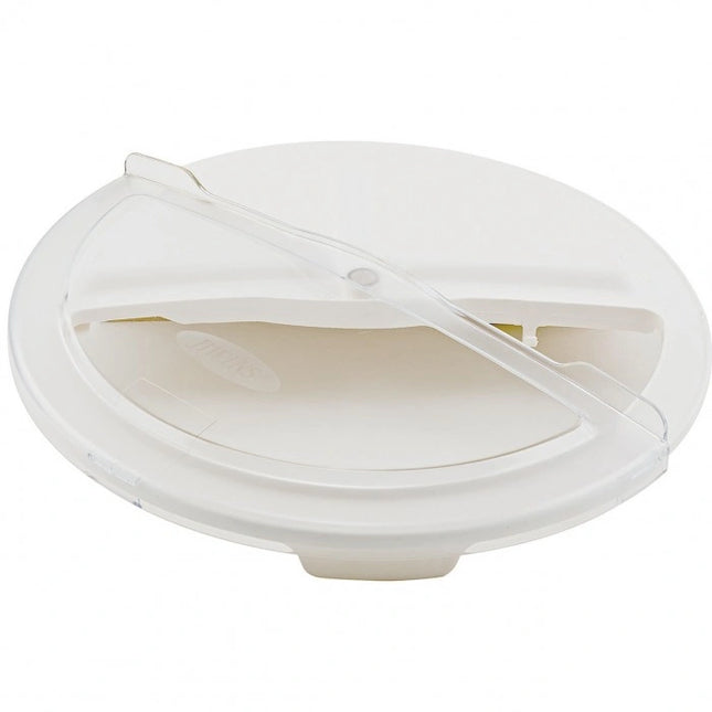 Winco  **  Rotating Lid for White Container, 20gln, NSF