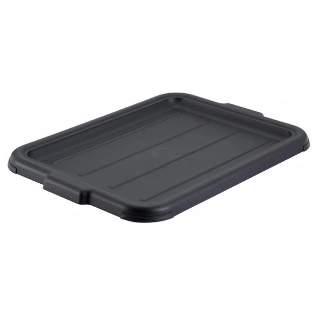 Winco ** Standard Dish Boxes Cover BLACK, Each