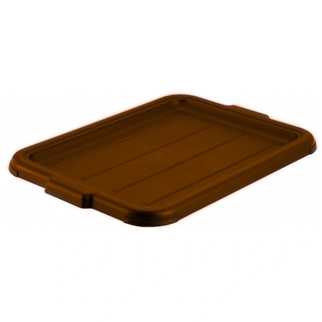 Winco ** Standard Dish Boxes Cover Brown, Each