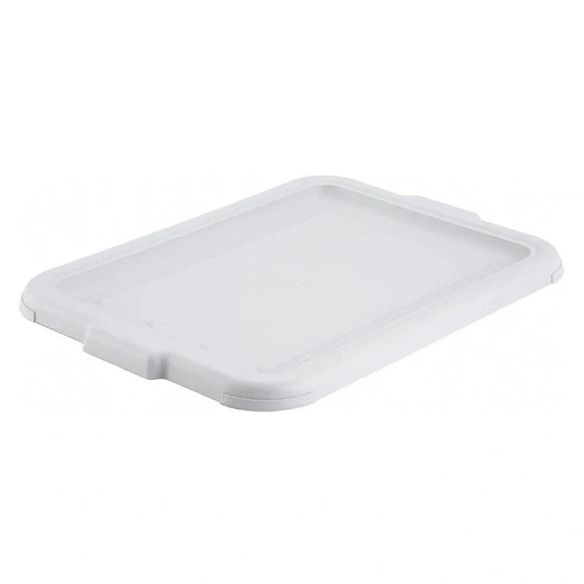 Winco ** Standard Dish Boxes Cover WHITE, Each